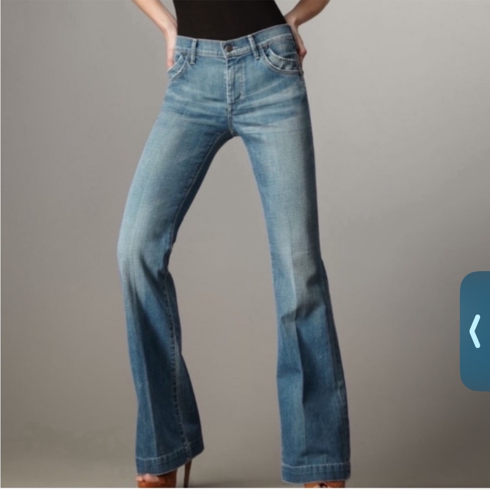 Citizens Of Humanity Blue Flare Jeans